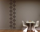 Damask Wall Pattern  Art Stickers